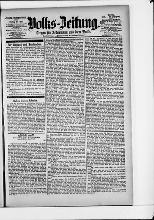 Volks-Zeitung vom 17.07.1896