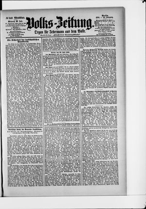 Volks-Zeitung vom 22.07.1896