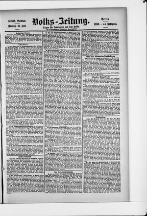 Volks-Zeitung vom 31.07.1896