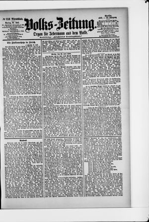 Volks-Zeitung vom 31.07.1896