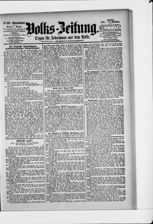 Volks-Zeitung vom 07.08.1896