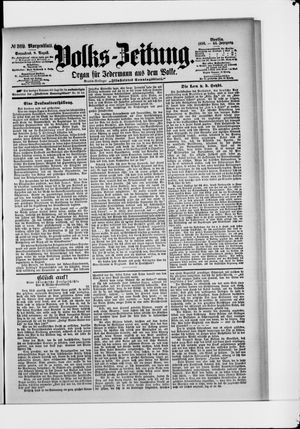 Volks-Zeitung vom 08.08.1896