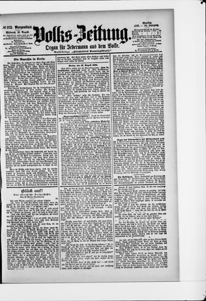 Volks-Zeitung vom 12.08.1896