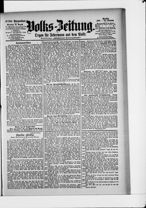 Volks-Zeitung vom 18.08.1896