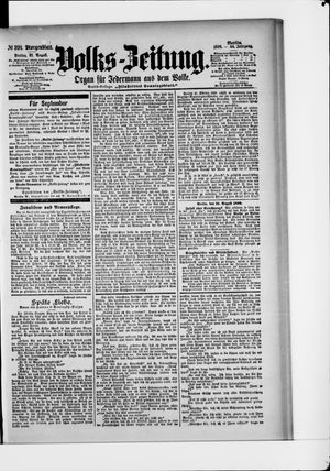 Volks-Zeitung vom 21.08.1896