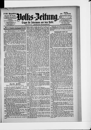 Volks-Zeitung on Aug 22, 1896