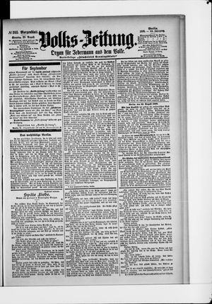 Volks-Zeitung vom 23.08.1896