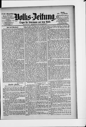 Volks-Zeitung vom 30.08.1896