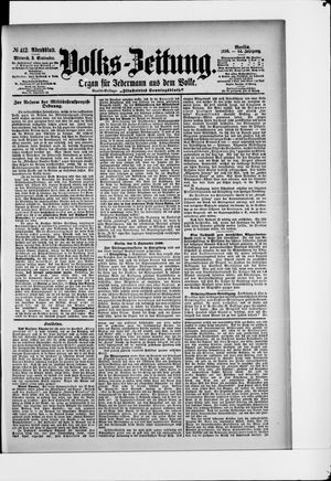 Volks-Zeitung vom 02.09.1896