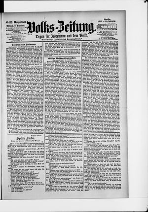 Volks-Zeitung vom 09.09.1896