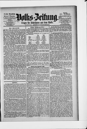 Volks-Zeitung vom 09.09.1896