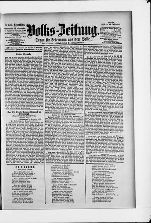 Volks-Zeitung vom 12.09.1896