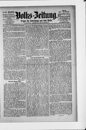Volks-Zeitung vom 29.09.1896