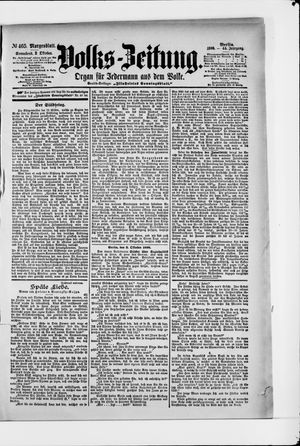 Volks-Zeitung vom 03.10.1896