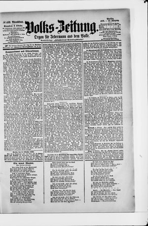Volks-Zeitung vom 03.10.1896