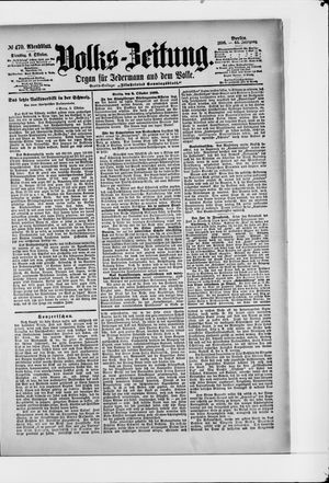 Volks-Zeitung vom 06.10.1896