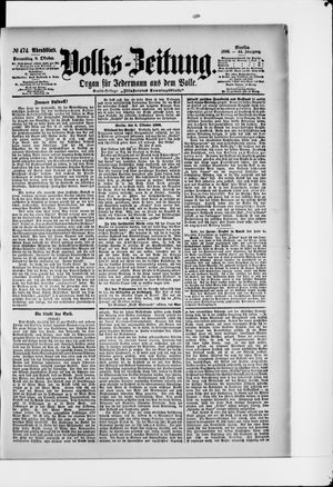 Volks-Zeitung vom 08.10.1896