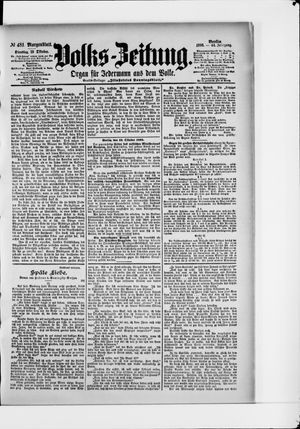 Volks-Zeitung vom 13.10.1896