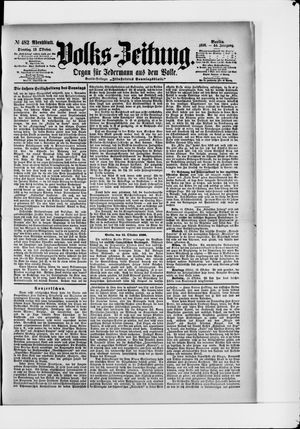 Volks-Zeitung vom 13.10.1896