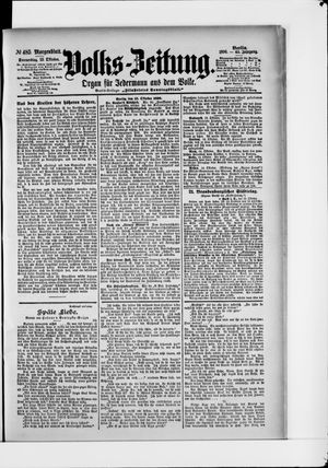 Volks-Zeitung vom 15.10.1896