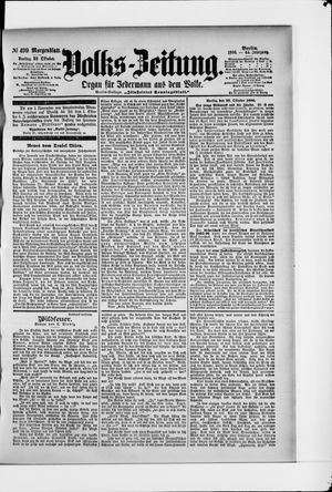 Volks-Zeitung vom 23.10.1896