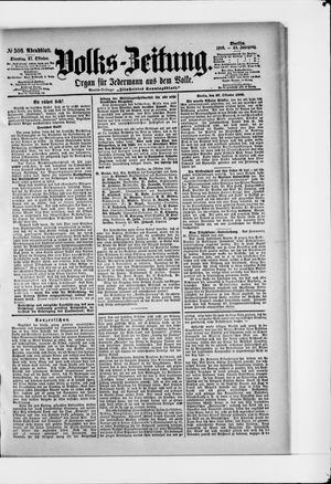 Volks-Zeitung on Oct 27, 1896