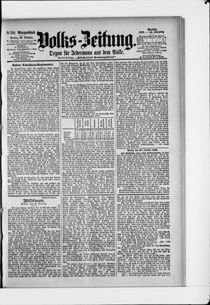 Volks-Zeitung vom 30.10.1896