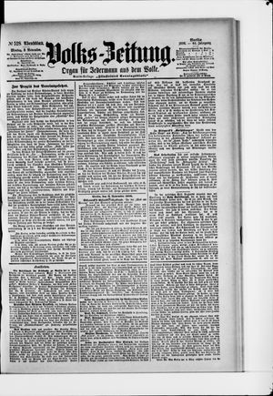 Volks-Zeitung vom 09.11.1896