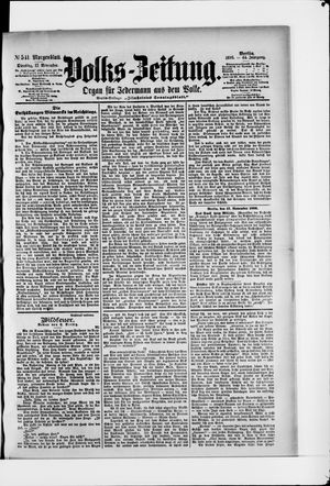 Volks-Zeitung vom 17.11.1896