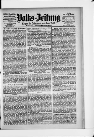 Volks-Zeitung vom 23.11.1896