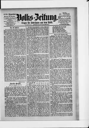 Volks-Zeitung vom 29.11.1896