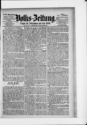 Volks-Zeitung vom 01.12.1896