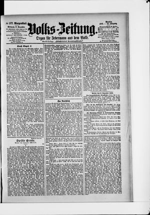 Volks-Zeitung vom 09.12.1896