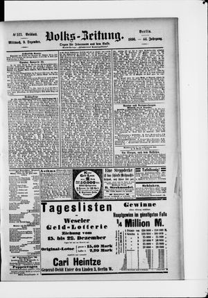 Volks-Zeitung vom 09.12.1896