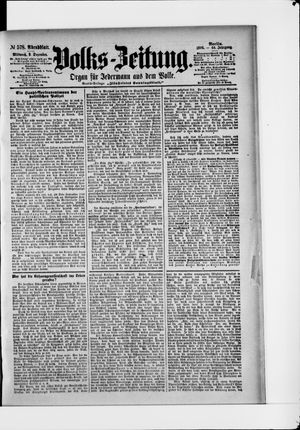 Volks-Zeitung vom 09.12.1896