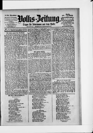 Volks-Zeitung vom 12.12.1896