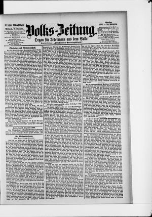 Volks-Zeitung on Dec 16, 1896