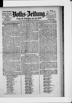 Volks-Zeitung vom 19.12.1896