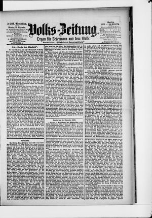 Volks-Zeitung vom 21.12.1896