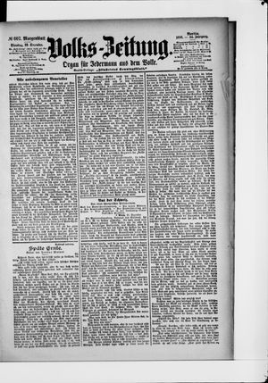 Volks-Zeitung vom 29.12.1896