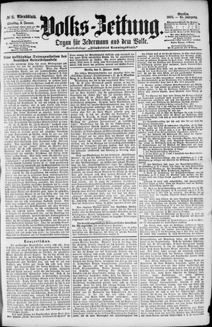 Volks-Zeitung vom 05.01.1897