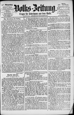 Volks-Zeitung vom 06.01.1897