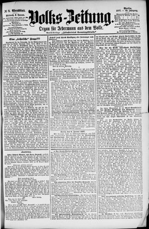 Volks-Zeitung on Jan 6, 1897