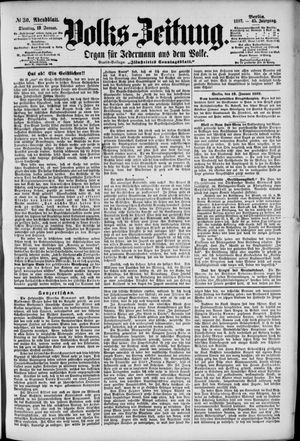 Volks-Zeitung vom 19.01.1897