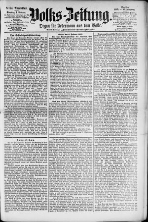Volks-Zeitung vom 02.02.1897