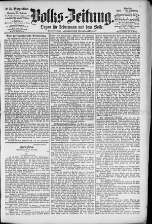 Volks-Zeitung vom 14.02.1897