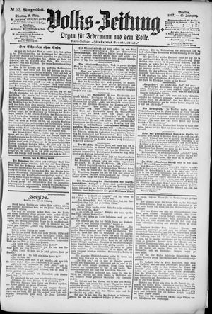 Volks-Zeitung vom 09.03.1897