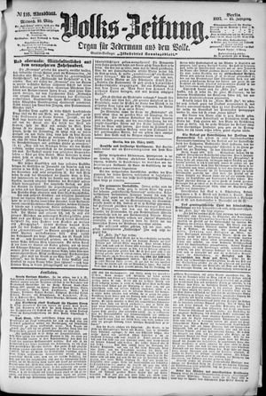 Volks-Zeitung on Mar 10, 1897