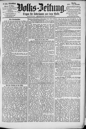 Volks-Zeitung vom 15.03.1897