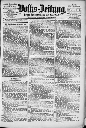 Volks-Zeitung vom 20.03.1897